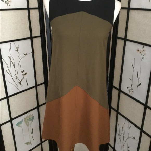 T H M L Color Block Dress - Picture 5 of 9